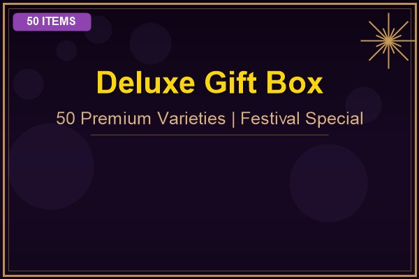 Deluxe Gift Box 50 Items