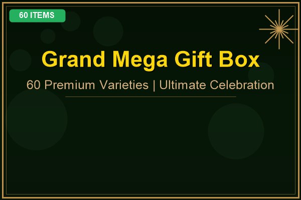 Grand Mega Gift Box 60 Items